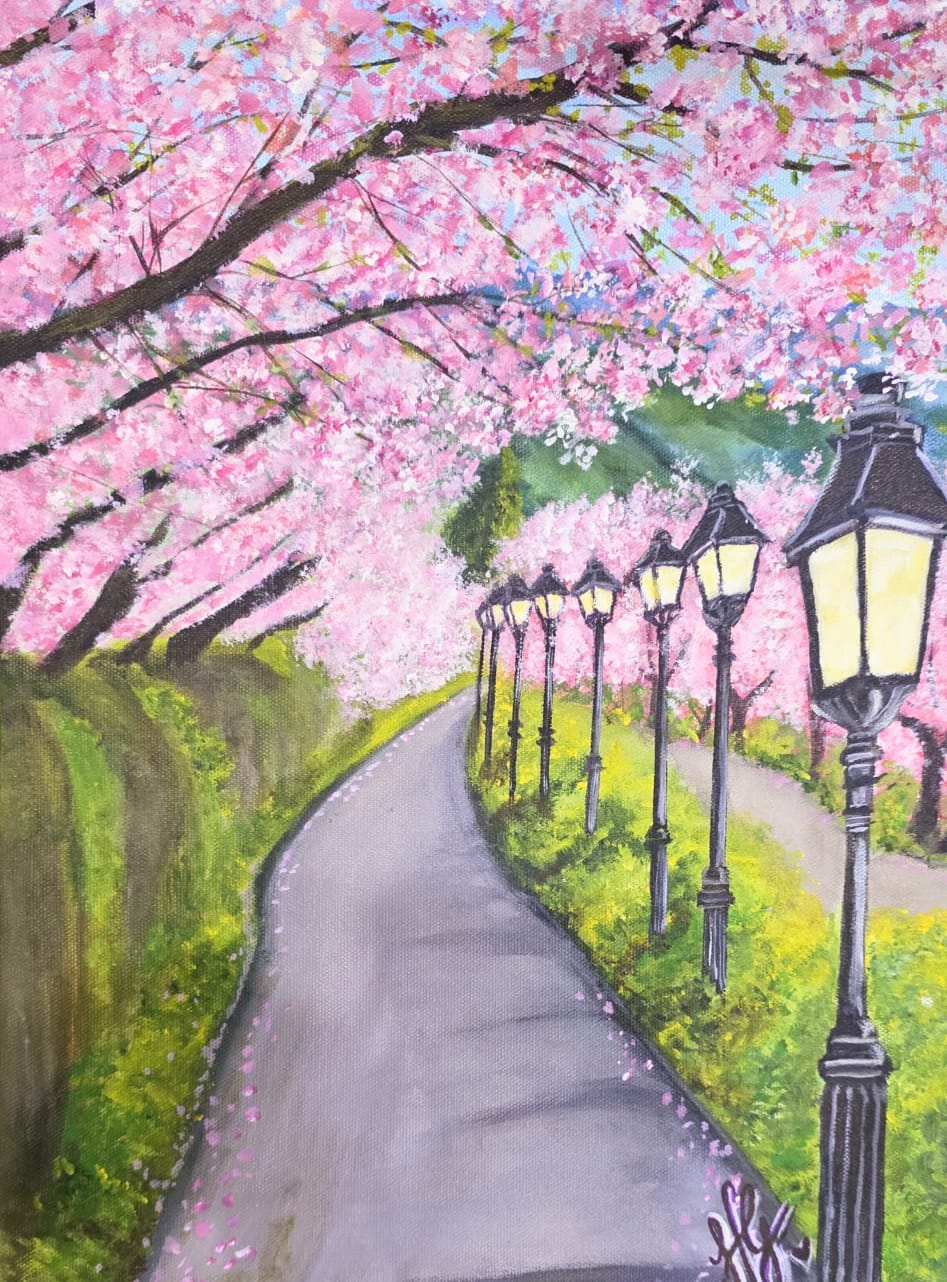 Cherry petals & Postlight 1