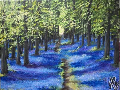 Shadow & Bluebells 1