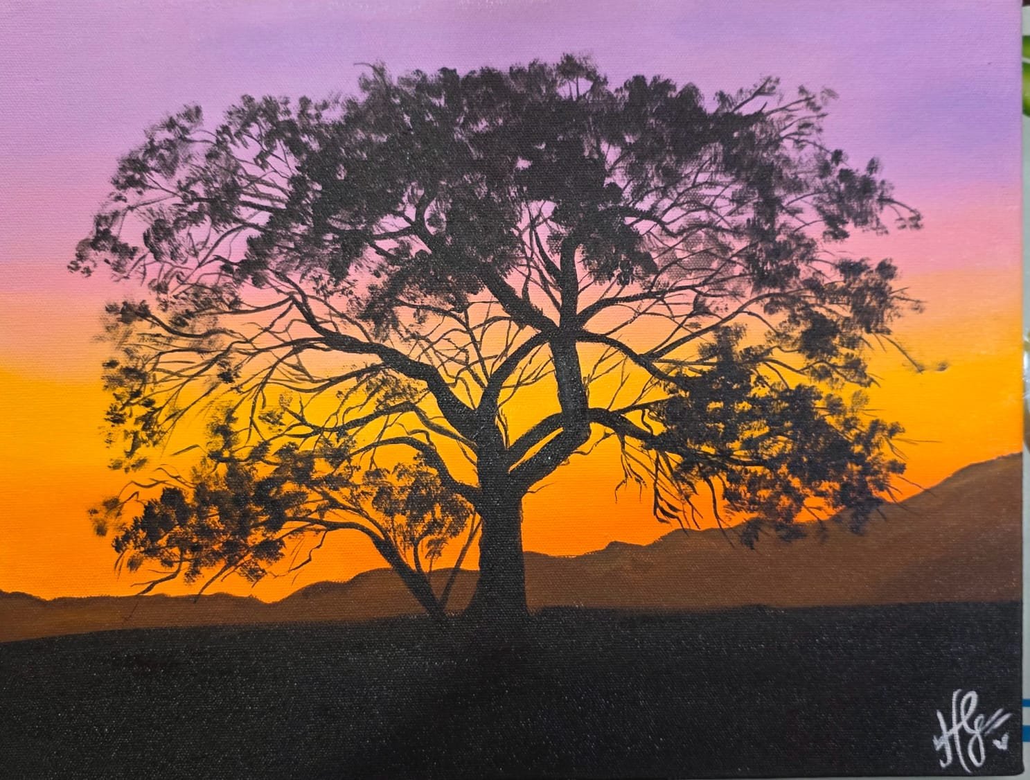 desert sunset 2
