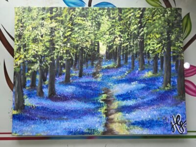 shadow and bluebells 2