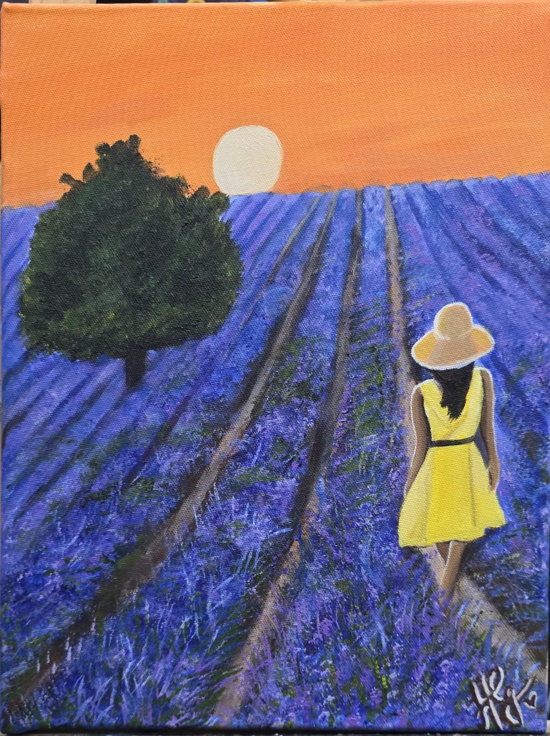 lady in lavender 1