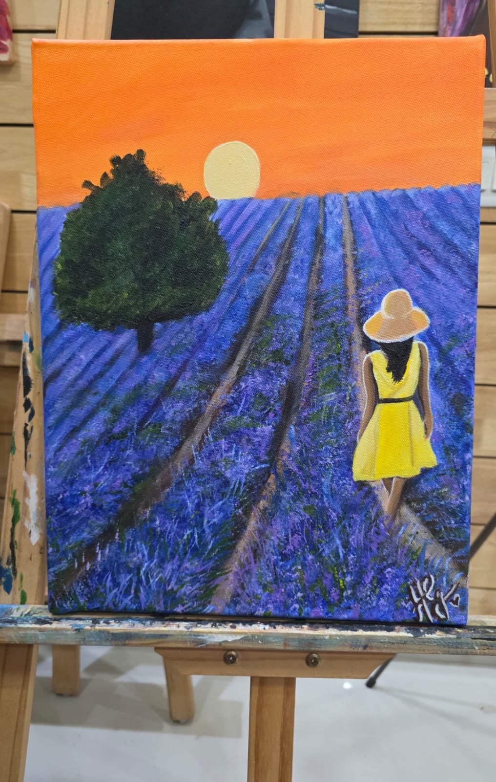 lady in lavender 2